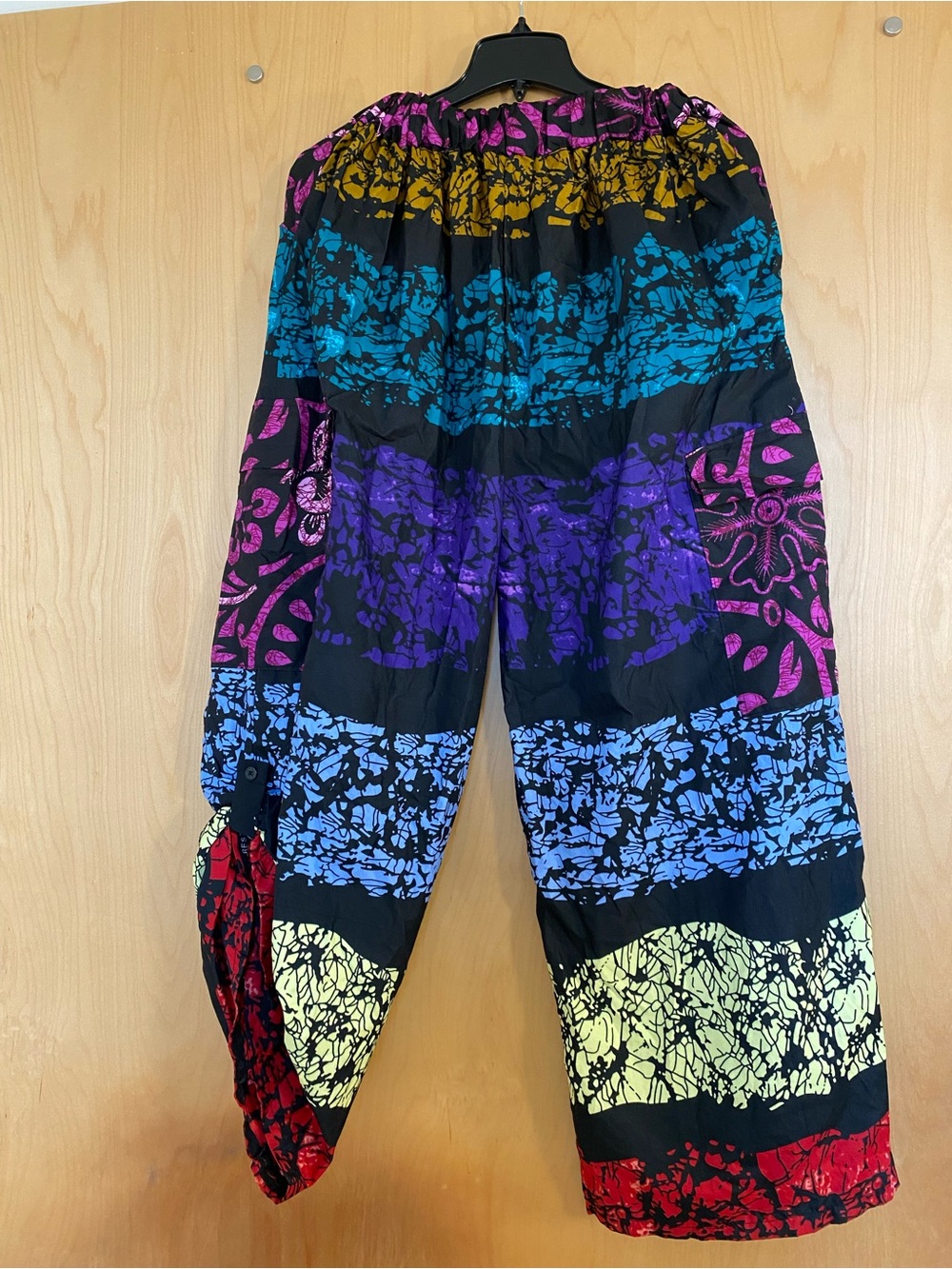 African Print Boho wide leg Colorful Ankara pant